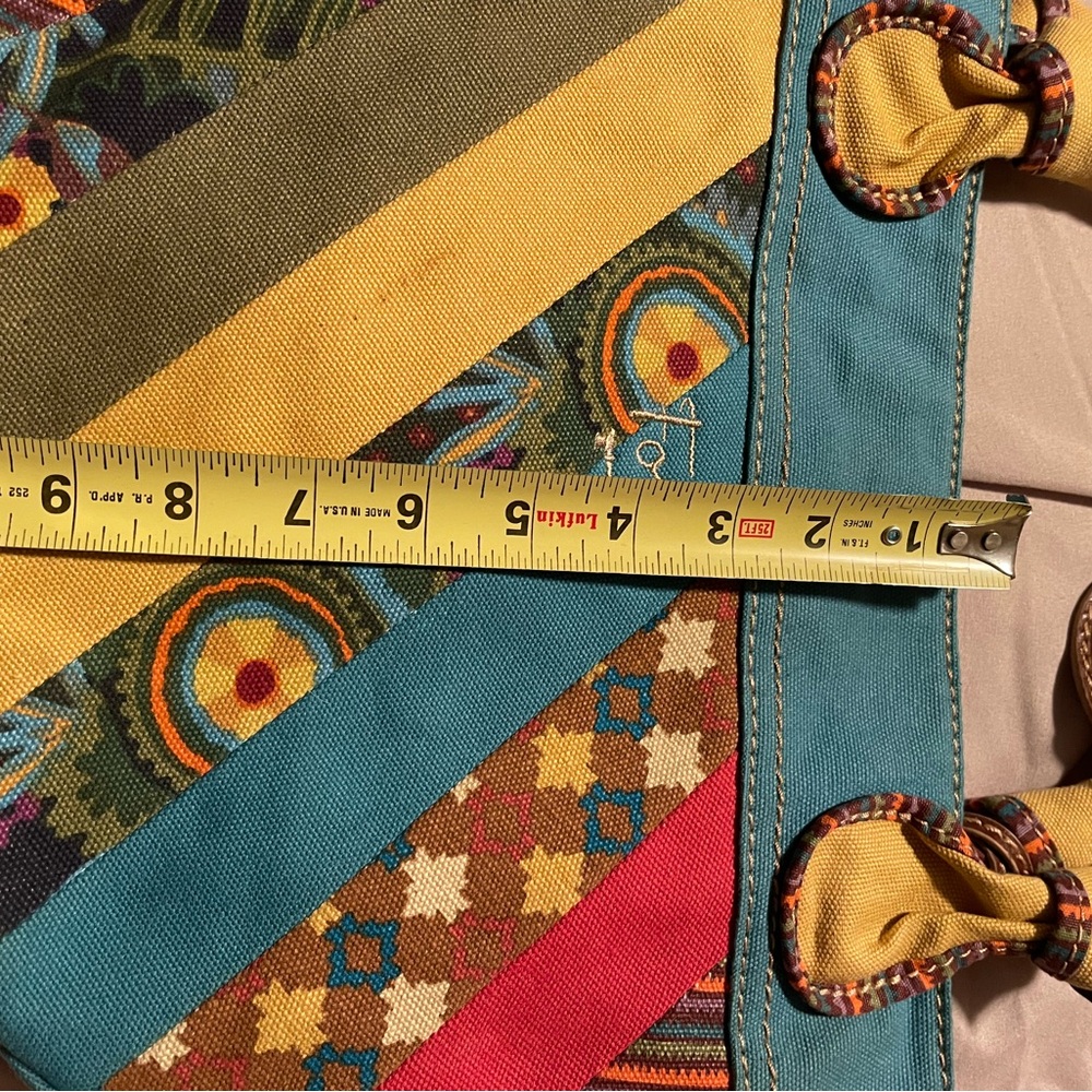 Fossil shoulder bag multi color like new - Picture 2 of 8
